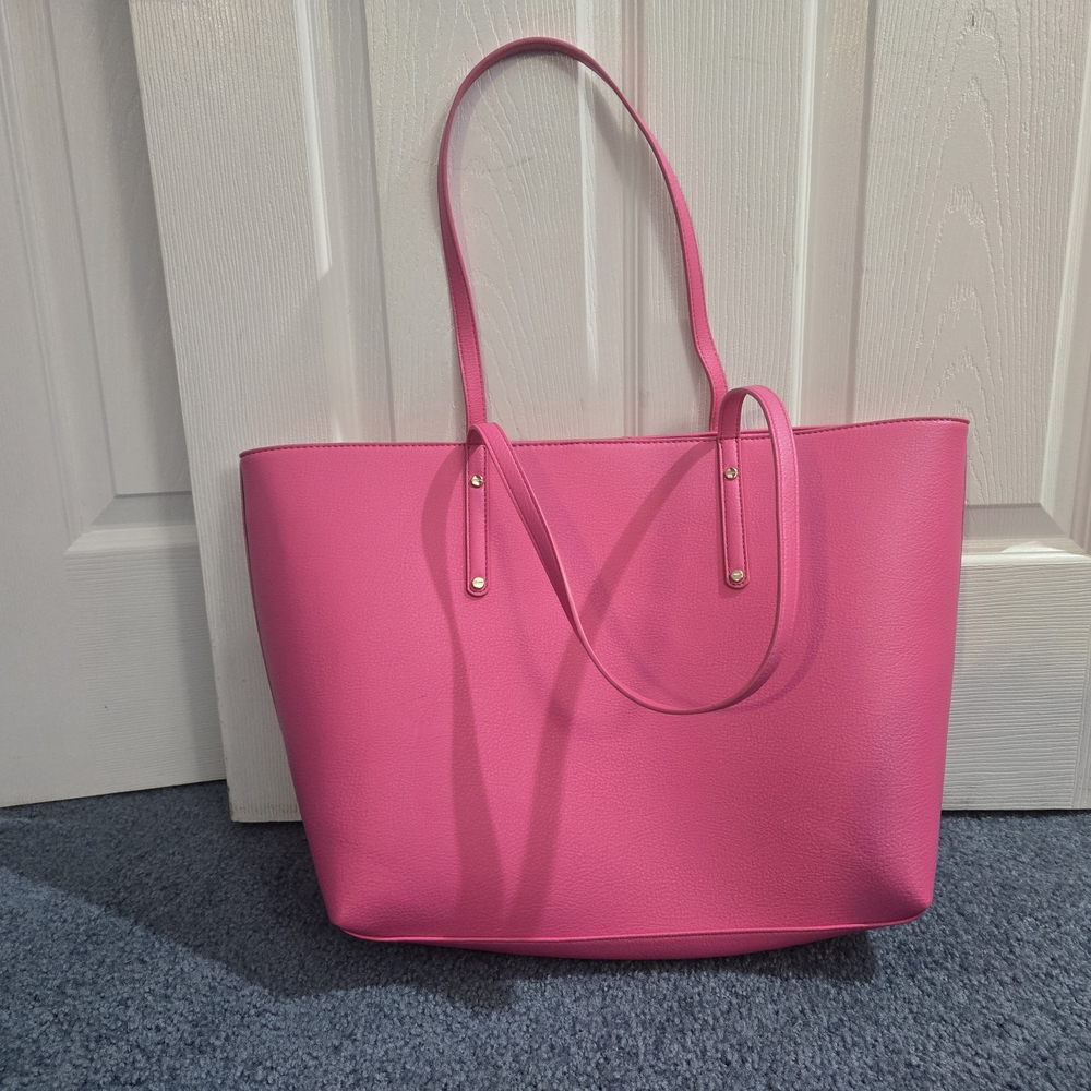 INC International Concepts Vibrant Pink Tote
